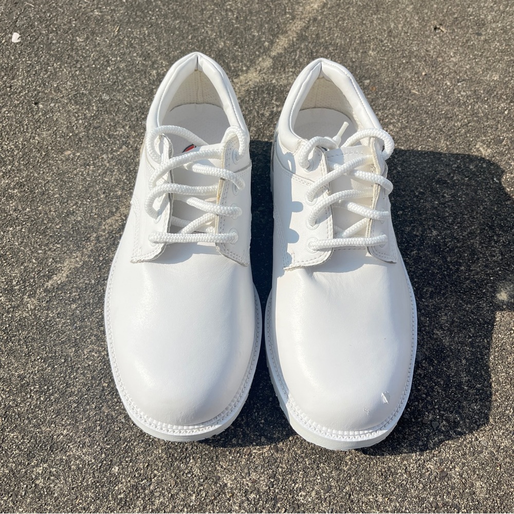 White Womens Dickies Work Shoes/Boots Size 8.5W good condition - Picture 2 of 8